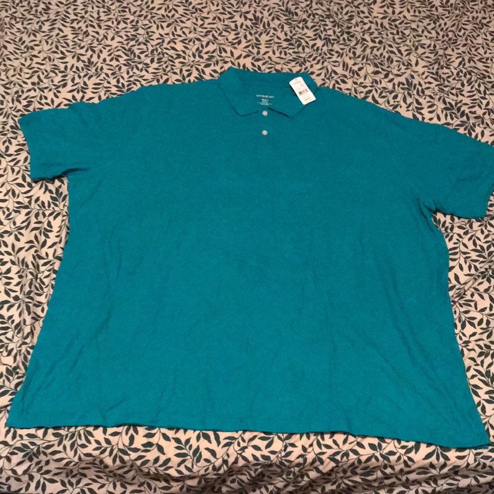 NWT Mens Harbor Bay 6XLT short sleeve polo